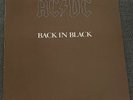 AC/DC 'Back In Black' Rare Greek LP