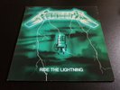 METALLICA - ride the lightning  -  lp' - green cover-coloured