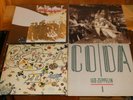 Led Zeppelin - 4 LPs - Led Zeppelin II and III, Coda & In Through The Out Door