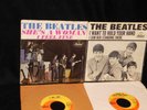 THE BEATLES SHE'S A WOMAN ALSO I SAW HER STANDING THERE PICTURE SLEEVES WITH 45