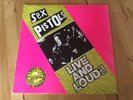 Sex Pistols Live And Loud Official Bootleg Vinyl Record Link Lp063 1989