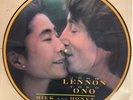 JOHN LENNON YOKO ONO *Milk & Honey* Picture Disc 1984 UK LP Vinyl Record Beatles
