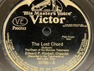 78 rpm Edward Kimball Mormon Tabernacle organ Victor 35760 The Lost Chord 1927