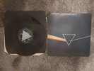 pink floyd dark side of the moon solid blue triangle first issue