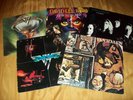 5 VAN HALEN LPS 5150 S/T OU812 Fair Warning DAVID LEE ROTH Eat Em And Smile EX