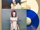 Marilyn Manson Mechanical Animals LP Vinyl Record Colored Blue White 1998