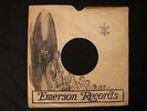 1920'S RECORD SLEEVE SCARCER EMERSON NO RESERVE SEE PICS & WILL COMBINESHIPPING