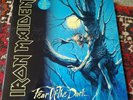 Iron maiden Fear Of The Dark One Sided Test Press & Merch Sheet mispress.
