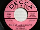 RAY POLLARD  This Is No Laughing Matter  DECCA 1967 Northern Soul 45 Promo