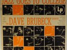 DAVE BRUBECK QUARTET-JAZZ GOES TO COLLEGE-DG SIX EYE COLUMBIA MONO LP