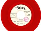 VINCE GUARALDI TRIO 45 on CHERRY RED VINYL - CAST YOUR FATE TO THE WIND - HEAR