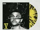 THE WEEKND BEAUTY BEHIND MADNESS YELLOW BLACK SPLATTER VINYL 12