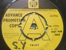 TWO OF EACH - TRUST / TRINITY STREET - 45RPM UK 7