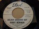 101...RANDY NEWMAN PROMO 45...GOLDEN GRIDIRON BOY...DOT...HIS FIRST
