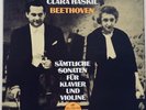 GRUMIAUX & HASKIL Beethoven Box 4 LP SÄMTLICHE SONATEN FÜR KLAVIER UND VIOLINE