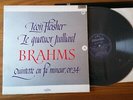 BRAHMS /QUATUOR JUILLIARD-FLEISHER LP COLUMBIA SAXF 1011 STEREO  Dowel Spine EX+
