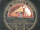 123g4.  Frederic Lamond - Concerto #5 for Piano (Beethoven,Op. 73)-HMV D.625-629