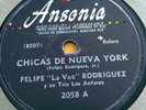 FELIPE RODRIGUEZ. ANSONIA 2058 - Las Chicas De Nueva York - Ahora No. E++ plus