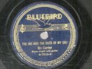 125g5.  Bo Carter - The Ins and Outs & Don't Mash My Digger - Bluebird B-7213
