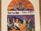 THURSTON MOORE Psychic US DGC Orig Press 2x LP Green Etched LP Sonic Youth VG+