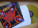 MINT RARE KISS SONIC BOOM REISSUE YELLOW GATEFOLD LP VINYL + INSERT 33 TOURS