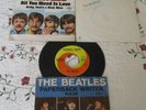 3 Beatles Vinyl 45s w/Picture Sleeves-All You Need Is Love;Paperback Writer;Plus