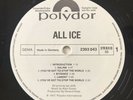 Alice All Ice German Test Pressing LP Vinyl 2393 043 French Prog VG+