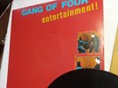 Gang Of Four Entertainment  punk Warner Bros LP VINYL ALBUM used vg