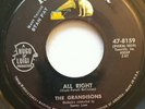 THE GRANDISONS ALL RIGHT TRUE ROMANCE Mod Soul Dancer RCA EXCELLENT