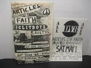 Articles Of Faith DV8 OG 80's Flyer Poster Concert Show Art Chicago Punk KBD