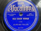 Blues 78 Blind Boy Fuller Vocalion 1930s