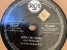 ELVIS PRESLEY don‘t be cruel - hound dog 1956 Germany RCA 10“ Shellac 78rpm VG++