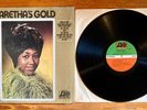 Aretha Franklin Aretha's Gold LP Vinyl Best Of/Greatest Hits Atlantic VG+ Shrink