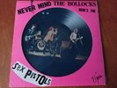 Sex Pistols - Never Mind The Bollocks 1978 UK PICTURE DISC LP VIRGIN PUNK/KBD