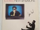 Lou Reed - New Sensations - AUTOGRAPHED
