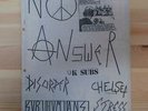 NO ANSWER #1 UK 1983 RARE ANARCHO PUNK FANZINE SUBHUMANS UK SUBS STRESS DISORDER
