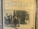 GRATEFUL DEAD - WORKINGMAN'S DEAD LP, TERRE HAUTE 1970, Green, Upside Down - VG