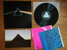 PINK FLOYD The Dark Side Of The Moon JAPAN LP Solid Blue w/ Booklet & 2 Poster