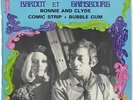 BRIGITTE BARDOT SERGE GAINSBOURG Bonnie and Clyde 1968 EP Philips jerk Yé-Yé