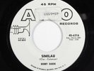 R&B Popcorn Soul 45 BOBBY DARIN Similau ATCO VG+ promo HEAR