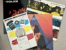The Police X3 LPs. Promo.Vinyl Very Good : Ghost ITM- Zenyatta- Synchronicity.