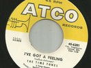 DOOWOP R&B -TIME TONES - I'VE GOT A FEELING  -HEAR -1961 ATCO