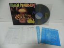Iron Maiden - Piece Of Mind Rare Korea 5 Track LP Vinyl W/Insert & NO BARCODE