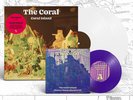 The Coral, Coral Island, Dinked edition, SIGNED white vinyl LP with bonus 7