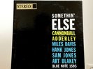 CANNONBALL ADDERLEY Something Else BST 1595 Blue Note First stereo pressing 1959