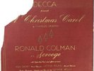 Decca Presents “A Christmas Carol” by Dickens w/ Ronald Colman-3 Record Set 290