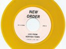 NEW ORDER live from KENTISH TOWN yellow VINYL JD02 1981 ceremony