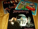 3 LPS HELLOWEEN METALLICA 5.98 EP MEGADETH Killing Is My Business MX 8015 Combat
