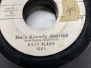 Billy Bland Northern Soul 45 “She’s Already Married”