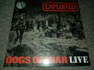 THE EXPLOITED - DOGS OF WAR LIVE LIMITED EDITION GREY 12